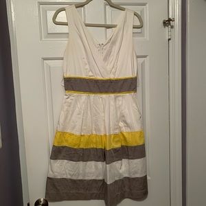 Sleeveless V-Neck Dress